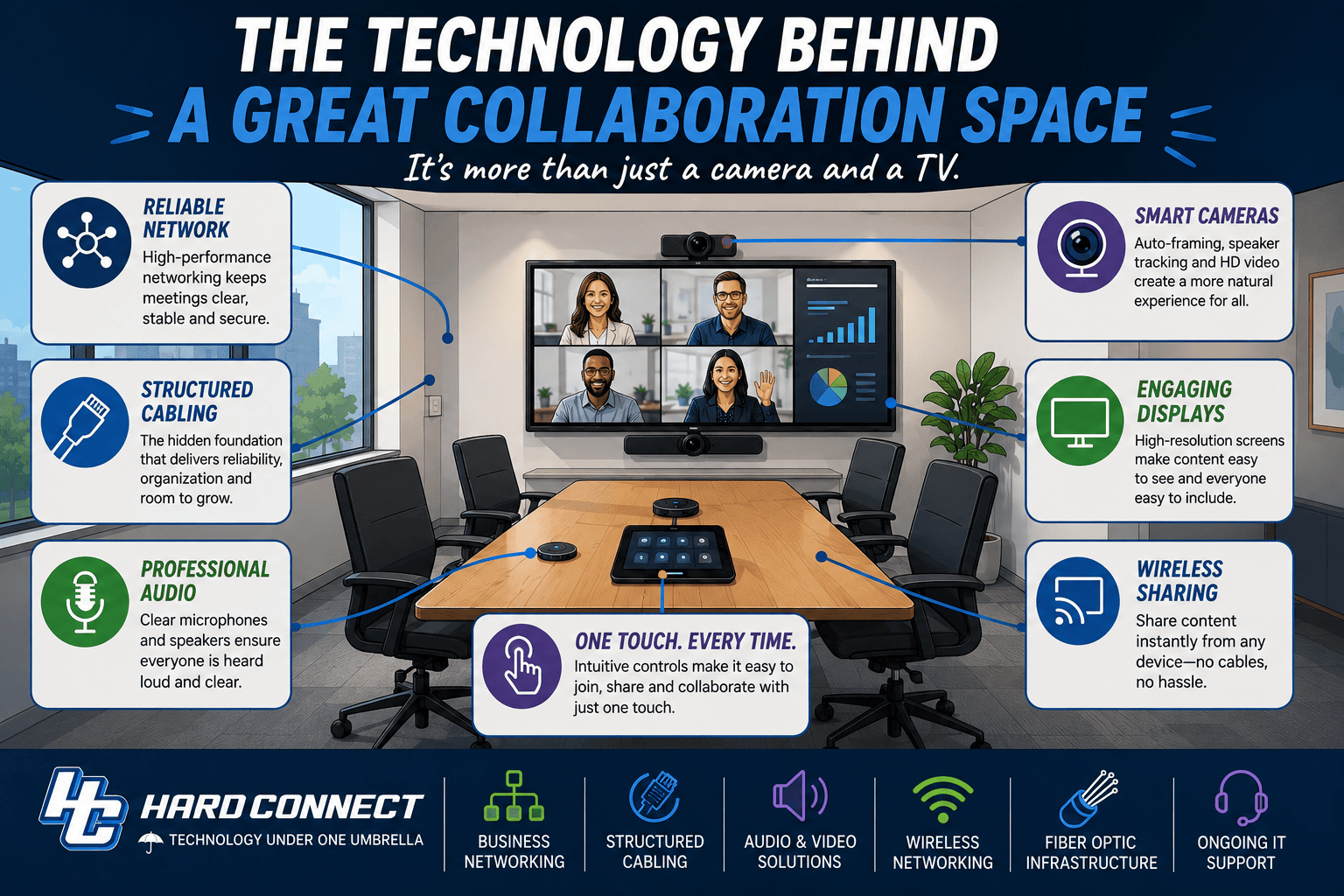 The Technology Behind a Great Collaboration Space